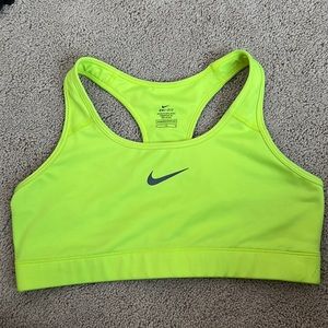 Neon Nike Sports Bra